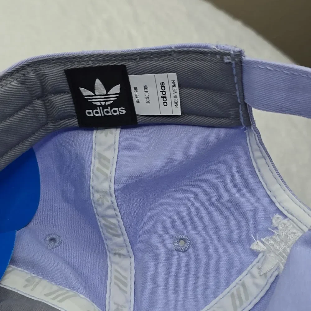 NWT Adidas Relaxed Strap-Back Hat Violet Tone Purple OS - Picture 6 of 6